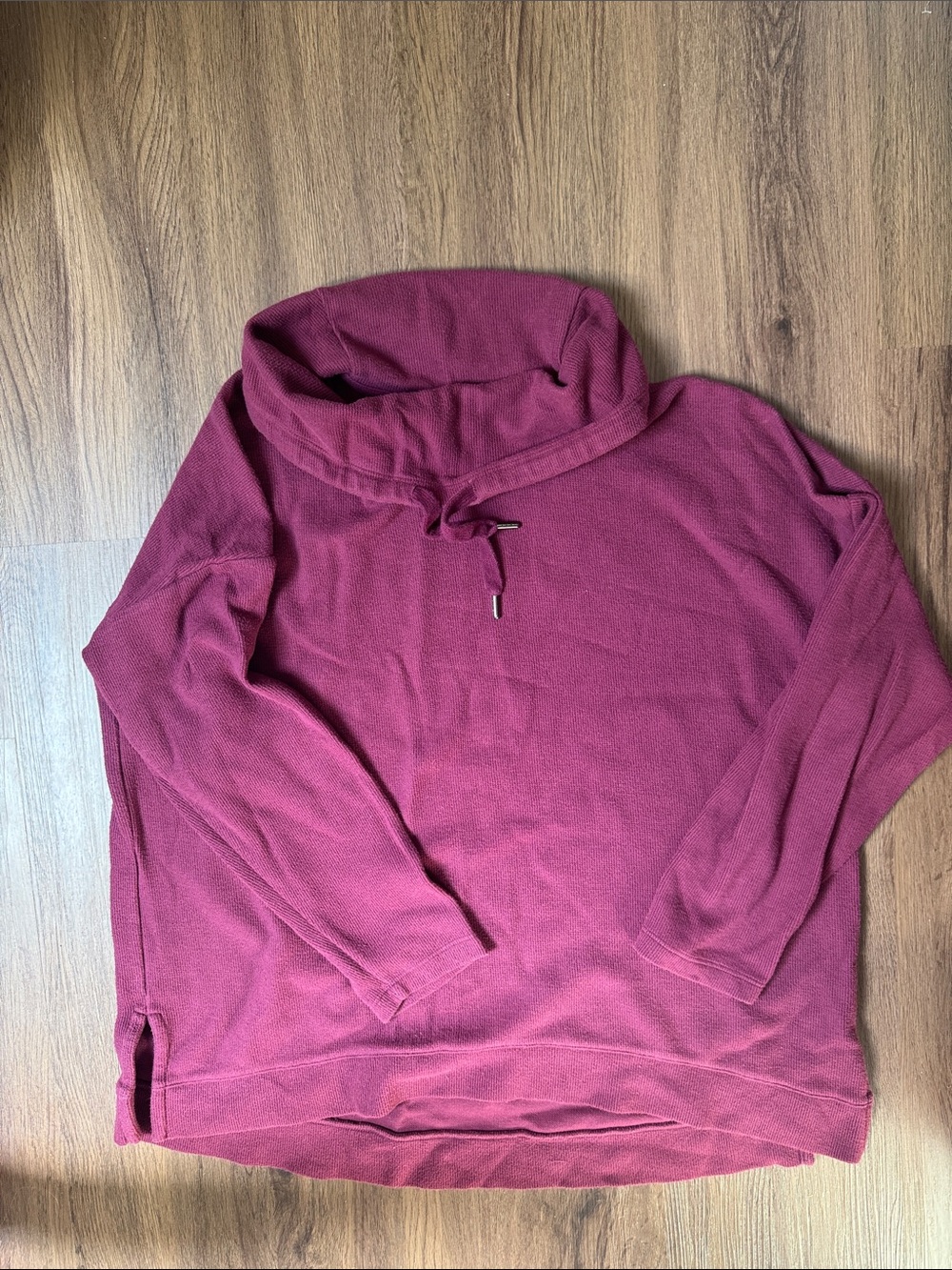 Banana Republic Raspberry Funnel Neck Pullover